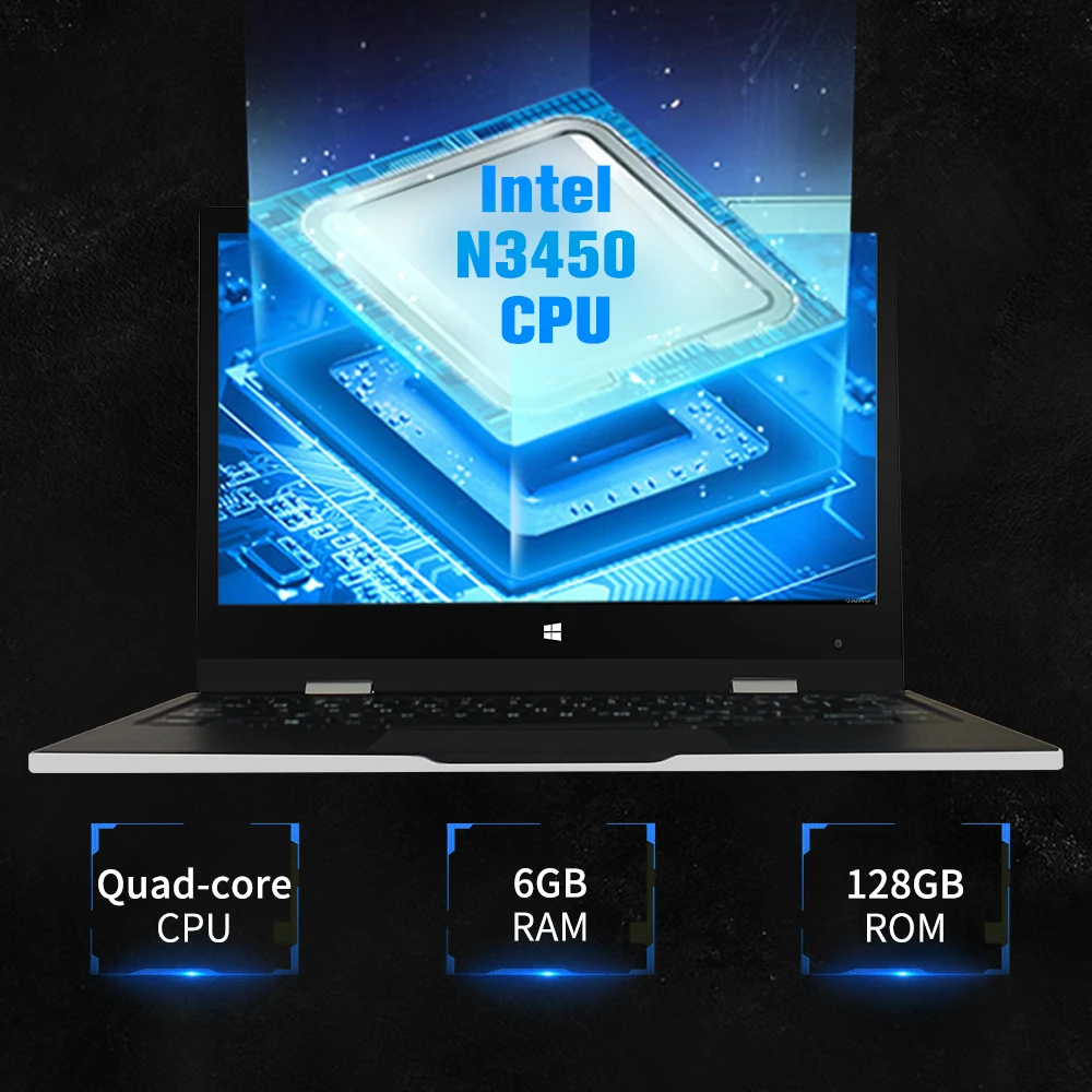 Ноутбук Jumper EZbook X1 64 ГБ eMMC 128 Гб SSD 11 6 дюйма сенсорный экран FHD IPS ноутбук Intel Apollo Lake