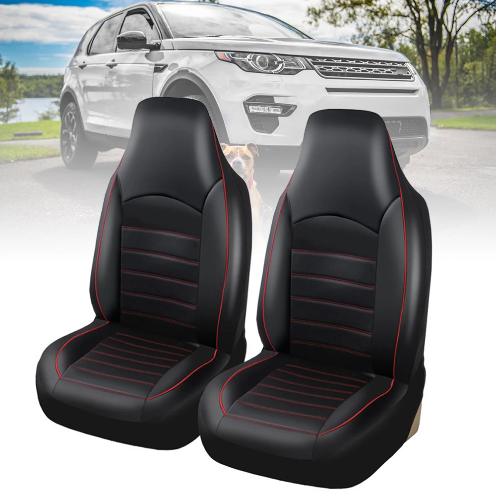 2pc/set Luxurious Car Seat Covers PU Leather Auto Front Cushion Protector Interior Accessories | Автомобили и мотоциклы