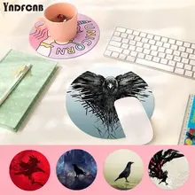 YNDFCNB Top Quality Crow Rubber PC Computer Gaming mousepad gaming Mousepad Rug For PC Laptop Notebook