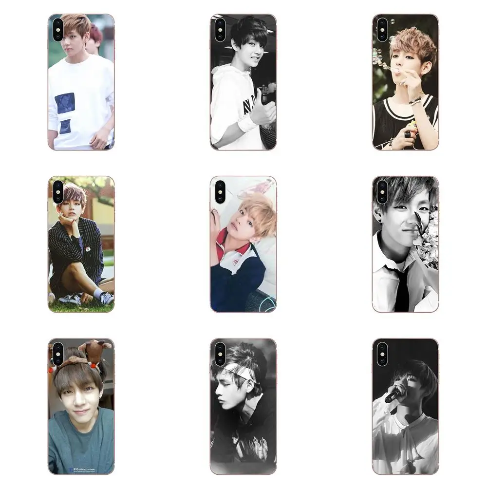 

TPU Capa Cover Bangtan Boys Taehyung Run For Huawei Honor Nova Note 5 5I 8A 8X 10 Pro 9X For Moto G G2 G3 G4 G5 G6 G7 Plus