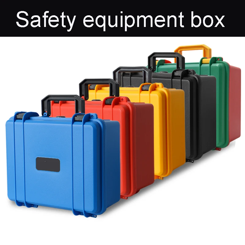 280x240x130 мм Безопасный инструмент ящик для инструментов ABS пластиковый ящик для хранения инструментов герметичный ящик для инструментов с пеной внутри 4 цвета