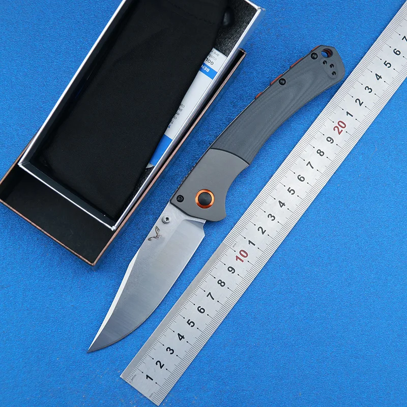 

LEMIFSHE Crooked River 15080 Aluminium Dymondwood / G10 handle D2 Blade folding Survival EDC Tool camp hunt outdoor kitchen knif