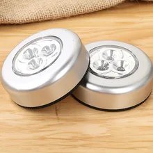 Бытовой светодиодный светильник с тремя лампами, сенсорный светодиодный светильник, настенный светильник, аварийный светильник для автомобиля, светильник для багажника, кемпинга