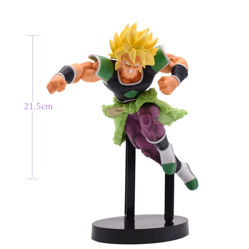 Новое поступление Dragon Ball Z Супер Saiyan Broly полная мощность ПВХ фигурка игрушка Коллекционная модель Отличный подарок на день рождения Рождество - Цвет: A43 broli no box