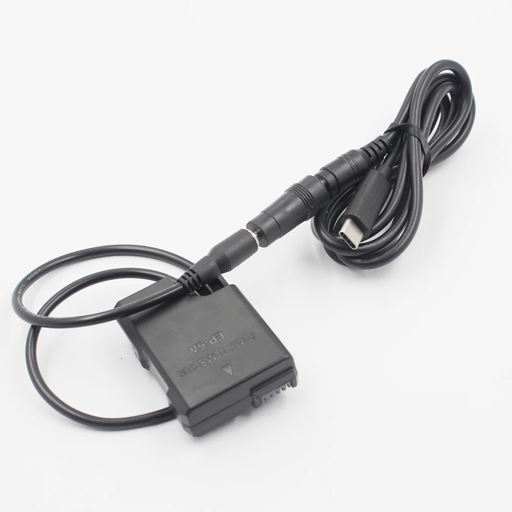 Pro USBC PD Fast Charger Cable 9V 3A EP-5A DC Coupler EN-EL14 dummy battery for Nikon P7800 P7100 D5600 D5500 D5300 D5100 D3300
