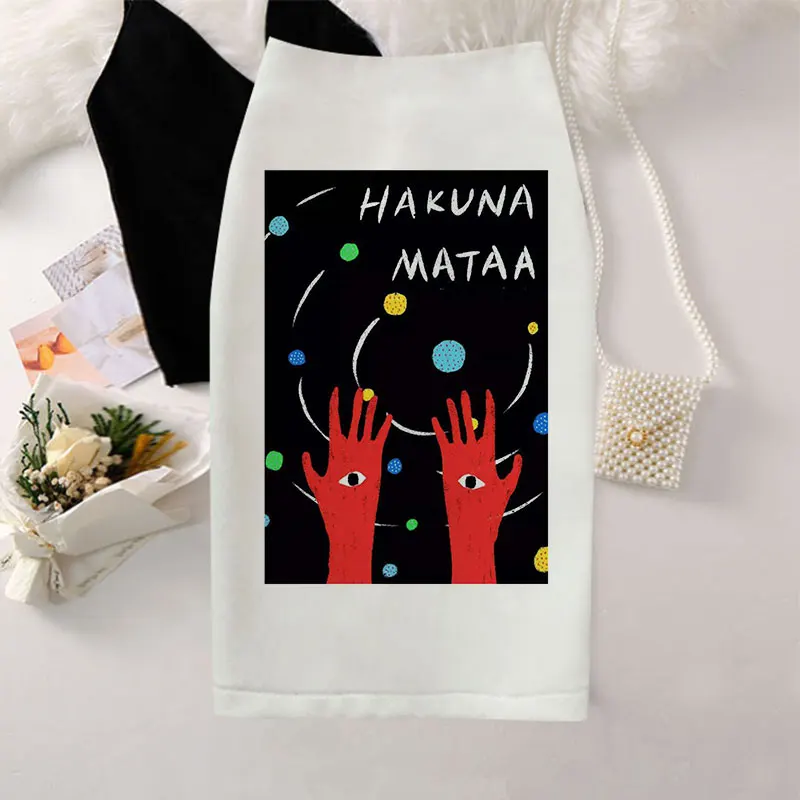 Женская юбка-карандаш Hakuna Matata Ullzang Lion King, сексуальный мини облегающий, большой размер, Юбка Faldas Mujer Moda Jupe Femme - Цвет: 2311