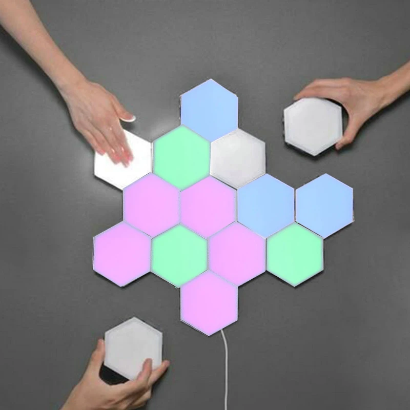 Hexagon Garage Lights – Quantum Touch LED