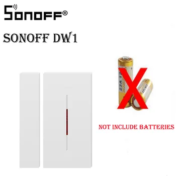 

DW1 433Mhz Door Window Sensor Magnetic Wireless Detector WIFI Alarm Security System Support RF Bridge Smart Switch Alexa