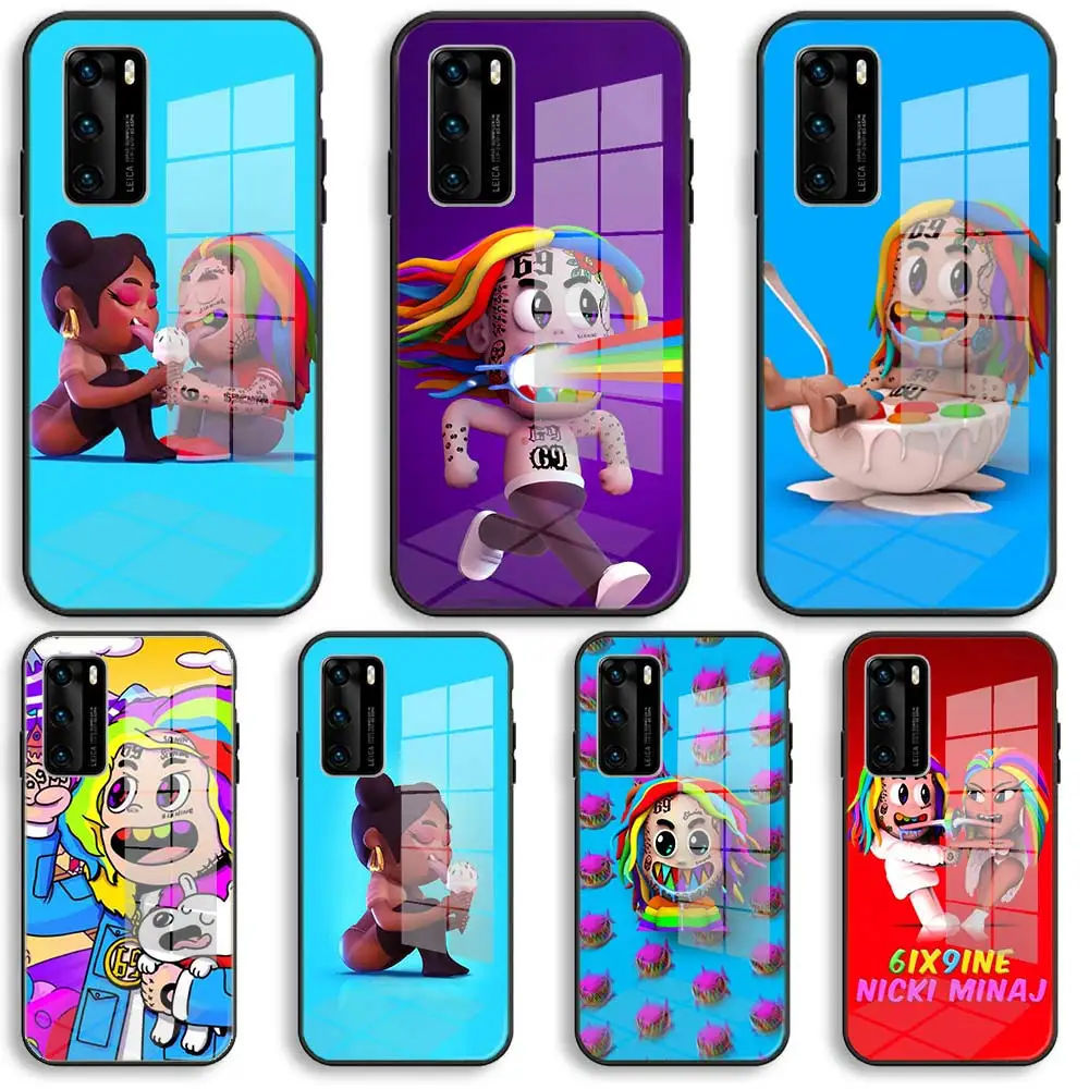 

6ix9ine Tekashi 69 Nicki Minaj Soft Glass Cases For Samsung S20 S11 S10 S9 S8 Plus lite 10e fe TPU Balck Cover