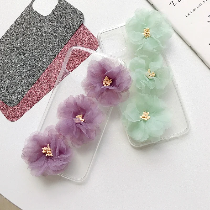 Новые чехлы для OPPO Realme 3 5 Pro Lite C2 A1K X A5 Reno Z 2 роскошный 3D-чехол красивый Шифоновый