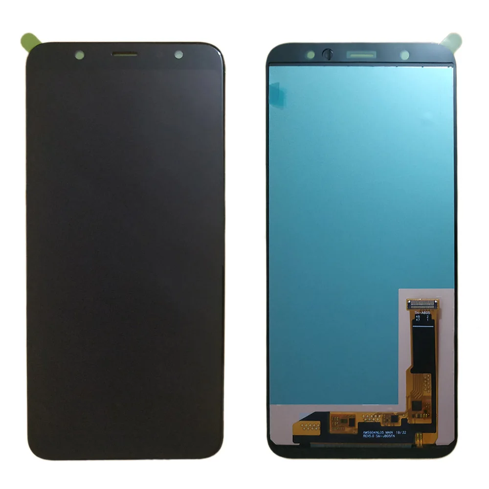 ЖК дисплей с дигитайзером для Samsung A6 + A605 plus oled сенсорный экран в сборе модуль