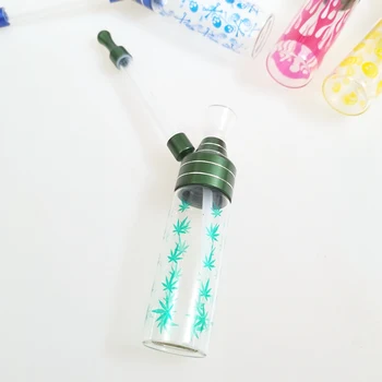 

SWSMOK Glass Popular Bottle Water Pipe Portable Mini Hookah Shisha Tobacco Smoking Pipes For Smoking Metal Tube Filter