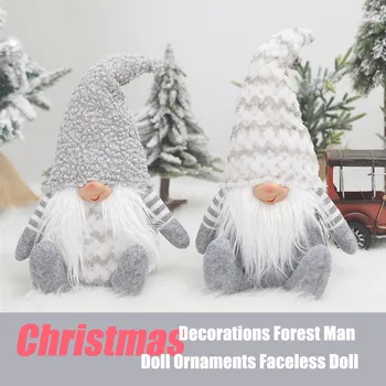 

Christmas Decorations Forest Man Doll Ornaments Hat Faceless Doll Pendant Old Man Doll Small Pendant Christmas Ornaments