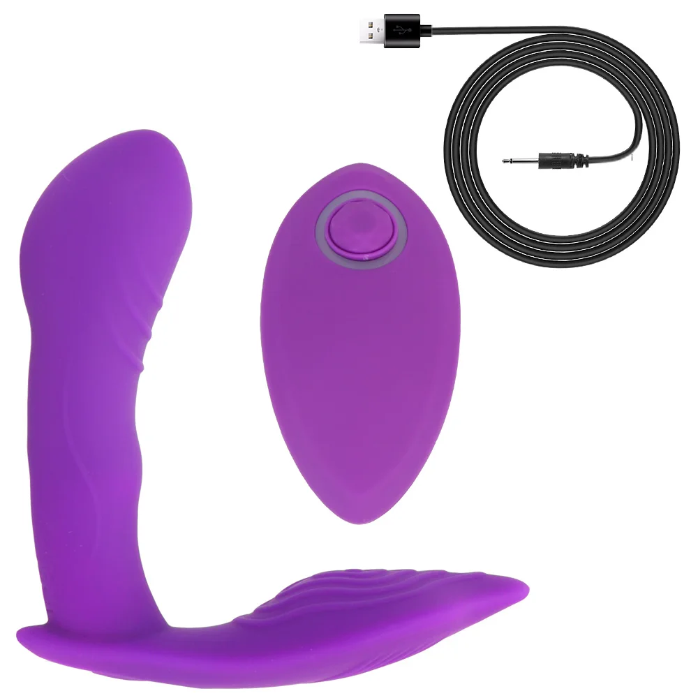 Remote Control Panties Vibrator Wearable G-spot Clit Stimulator_voghion.com