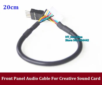 

new Front Panel Audio Adapter Cable For Creative Sound Card SB0220 SB0240 SB0670 SB0350 SB0460 Sb470 Sb0550 Sb0570 Sb0660 Sb0770