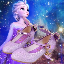 Весенняя детская обувь; танцевальные сандалии принцессы на высоком каблуке для девочек; детская кожаная Белая обувь; модная нарядная обувь для девочек; свадебные туфли