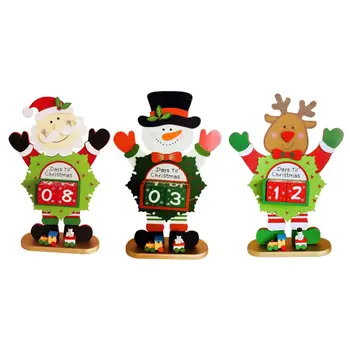 

Countdown TO Christmas Santa Claus Advent Calendar Christmas Ornaments Applicable For Home Office Party Decoration