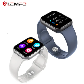 

LEMFO 2020 Smart Watch Men IP68 Waterproof Swimming Heartrate Blood Pressure Smartwatch Full Touch Screen for Android iOS