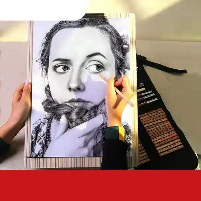 Деревянный эскизная доска студент рисуйте наброски клип-8 K 30 см x 42 см