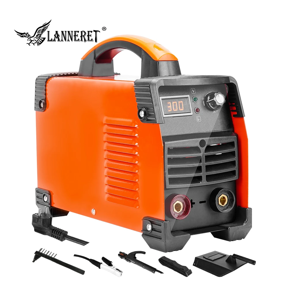 

LANNERET 250A/300A Welding Machine Arc Welder IGBT IP21S Inverter Welder High Efficiency Electric Welder