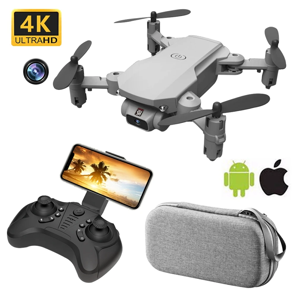 

Mini RC Drone UAV Quadcopter with Camera WiFi FPV Aerial Photography Helicopter Foldable LED Light Quality Global Toy AOSST