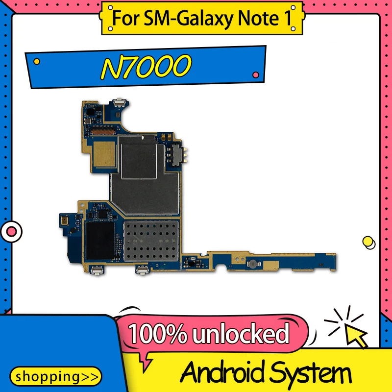 Полная работа для материнской платы Samsung Galaxy Note 1 N7000 б/у разблокированная