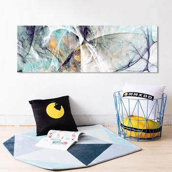 

1 Piece Wall Abstract Artwork Painting Posters and Prints Wall Art Canvas Painting Creative Line Pictures for Living Room Decor