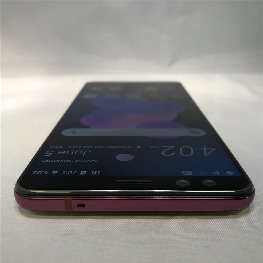 Разблокированный мобильный телефон htc U12+, 4G, Android, четыре ядра, 6,0 дюйма, две фронтальные камеры, 6 ГБ ram, 64 ГБ/128 ГБ rom, отпечаток пальца, NFC