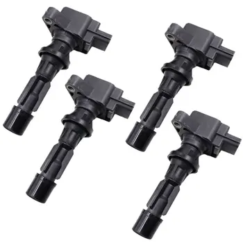 

4x Car Ignition Coil Pack Auto Engine Ignition Coil L3G218100A 6M8G12A366 Fit 2006 2007 2008 2009 2010 2012 2013 Mazda