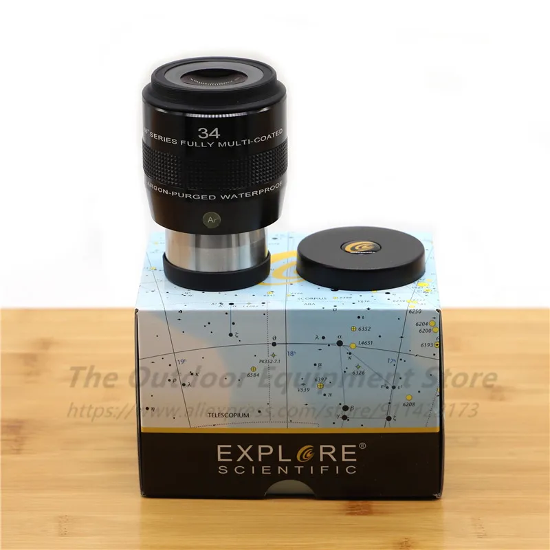 ExploreScientificEMDCoatingsTelescopeEyepiece68degreeWaterproof