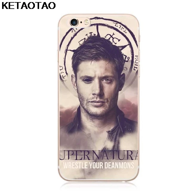 KETAOTAO сверхъестественный чехол для телефона s для iPhone 4S SE 5C 5S 6S 7 8 Plus X XS XR 11 Pro Чехол кристально чистый мягкий TPU чехол s - Цвет: Серый
