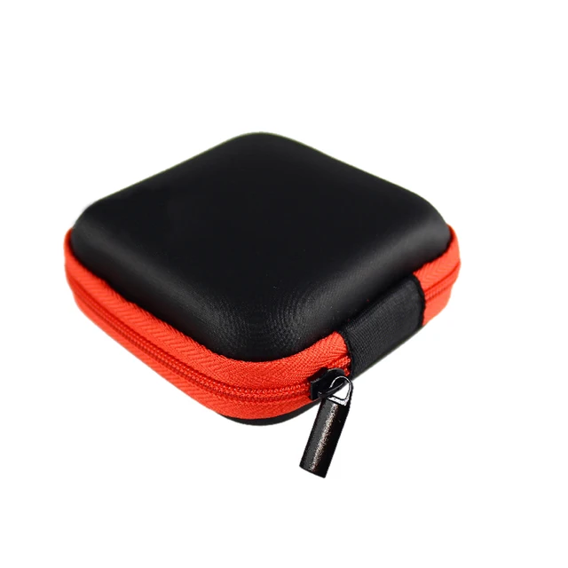 1pcs EVA Mini Portable Earphone bag Coin Purse Headphone USB Cable Case Storage Box Wallet Carrying Pouch Bag Earphone Accessory NO.8
