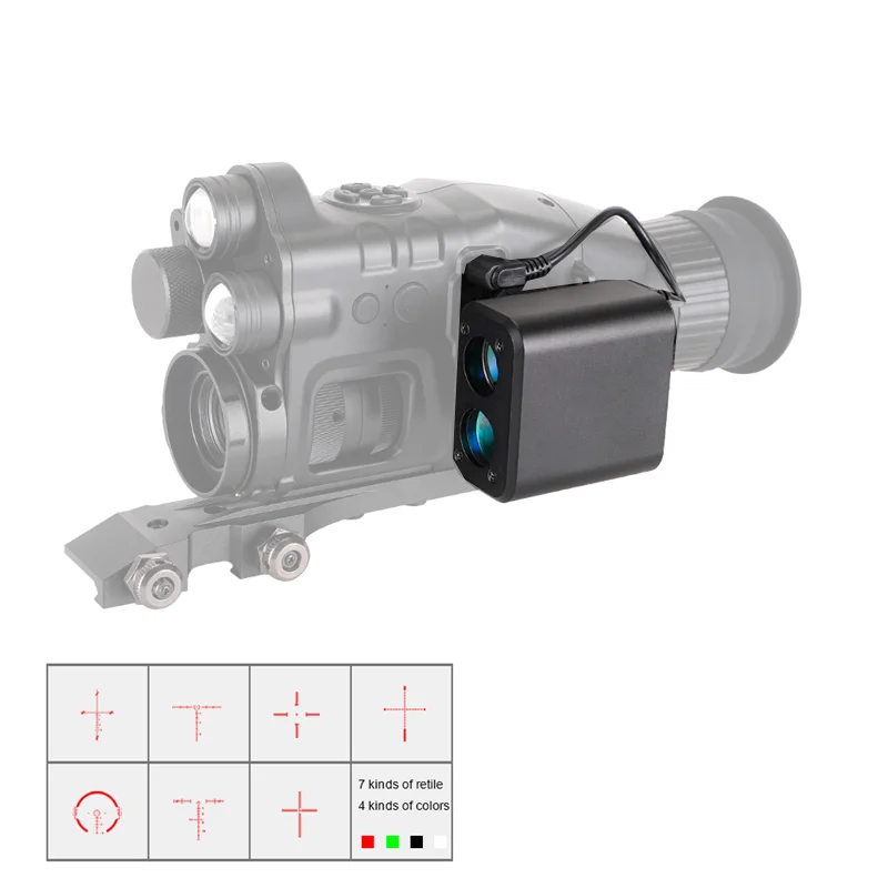 Henbaker Rangefinder Distance Meter 3m-600m for CY789 NY710 CY800 Night Vision Scope monocular with Invisible 940nm Light