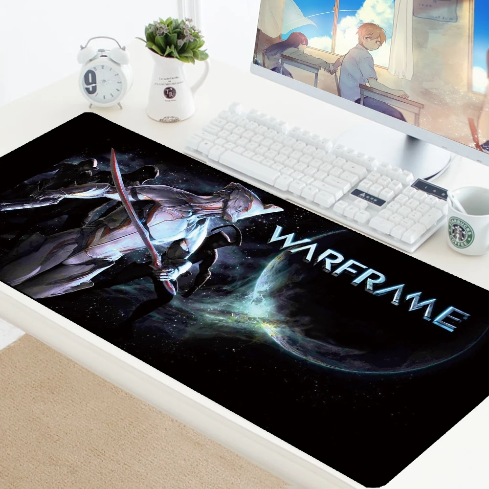 Warframe большой коврик для мыши игровая клавиатура ПК коврик прочный Настольный коврик для мыши Настольный коврик для геймера 70X30 см скоростные компьютерные игровые коврики