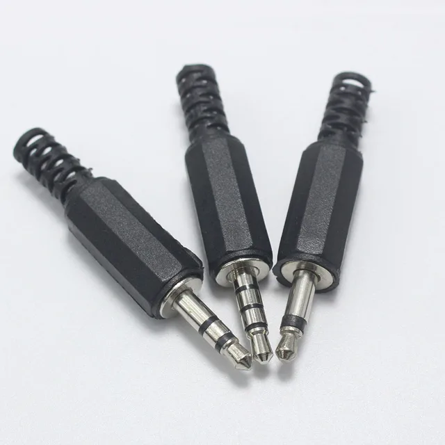 Jack A 4 Poli Audio Adattatore [1x Spina Jack Da 3.5 Mm - 1x Presa Jack