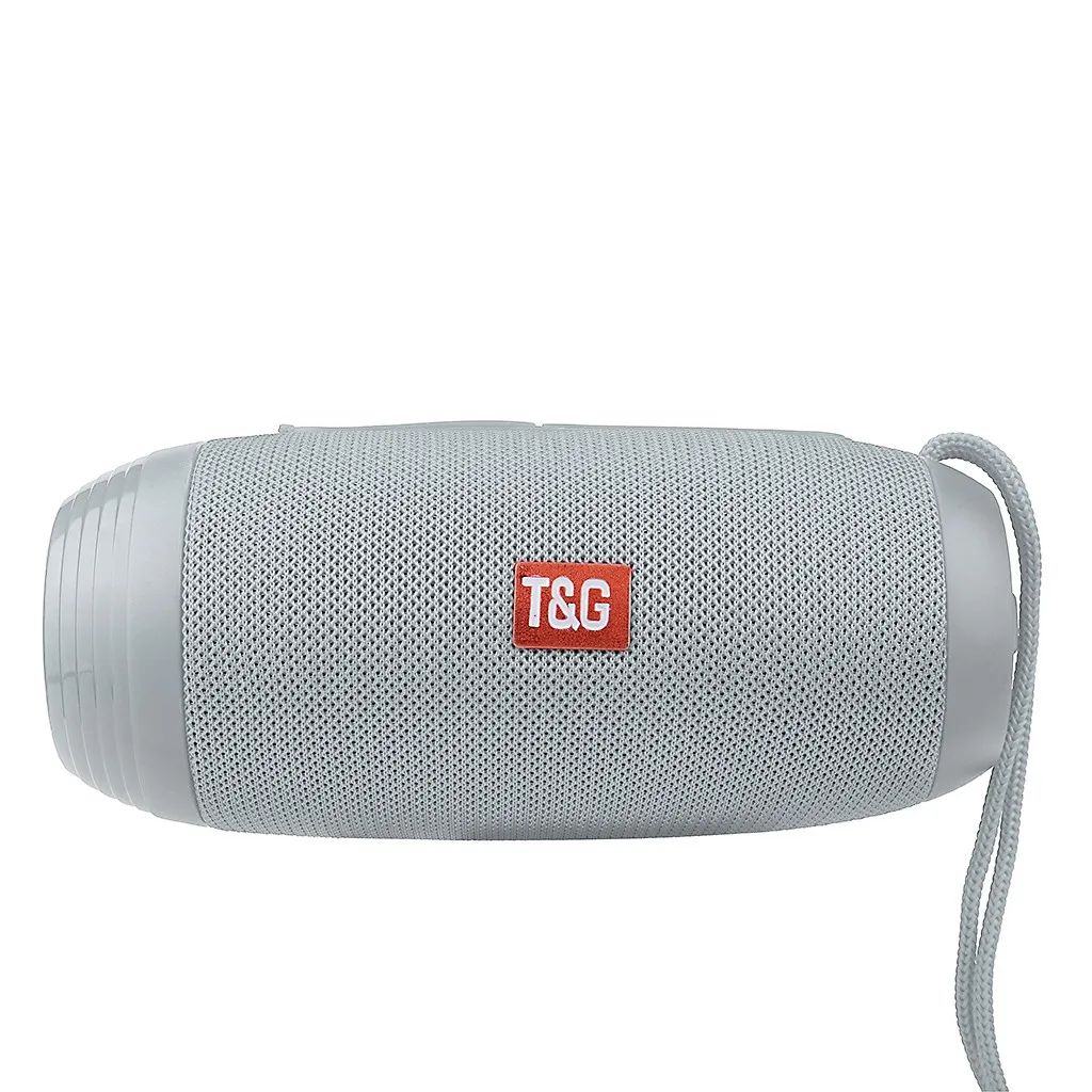 TG602 Wireless Bluetooth Speaker Rechargeable HIFI Portable  USB/TF/FM Radio Audio Wireless Speaker For Mobile Phone 1024#D