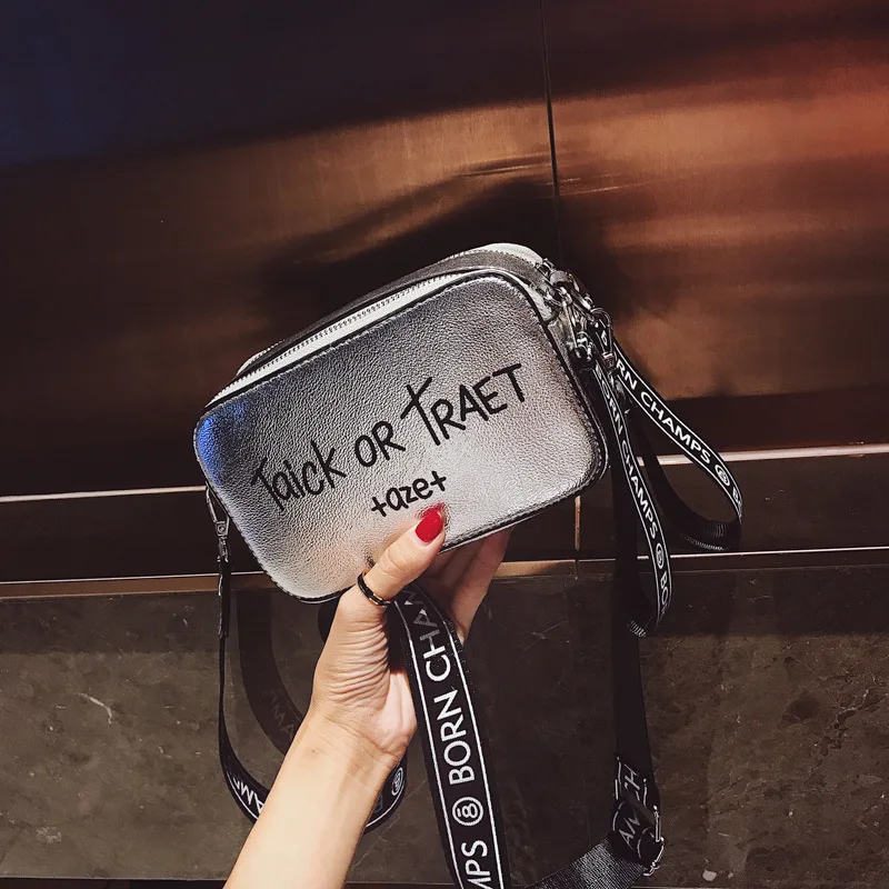 

Ins2019 Hot Selling GIRL'S Lettered Travel Chest Pack Printed Casual Chest Bag Women's Beach Place of Origin Supply of Goods Fas