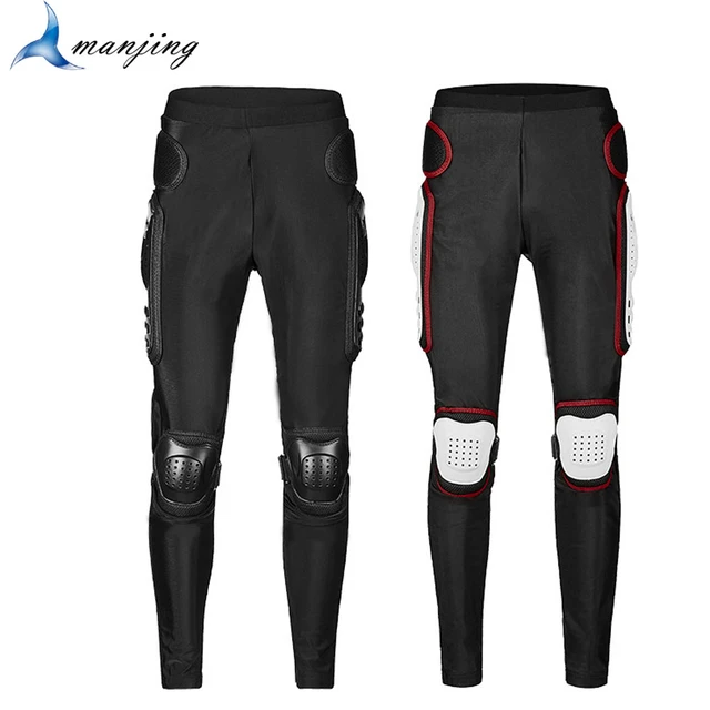 Armored Baselayer Pants Dual-Sport Motorcycle for hips and knees