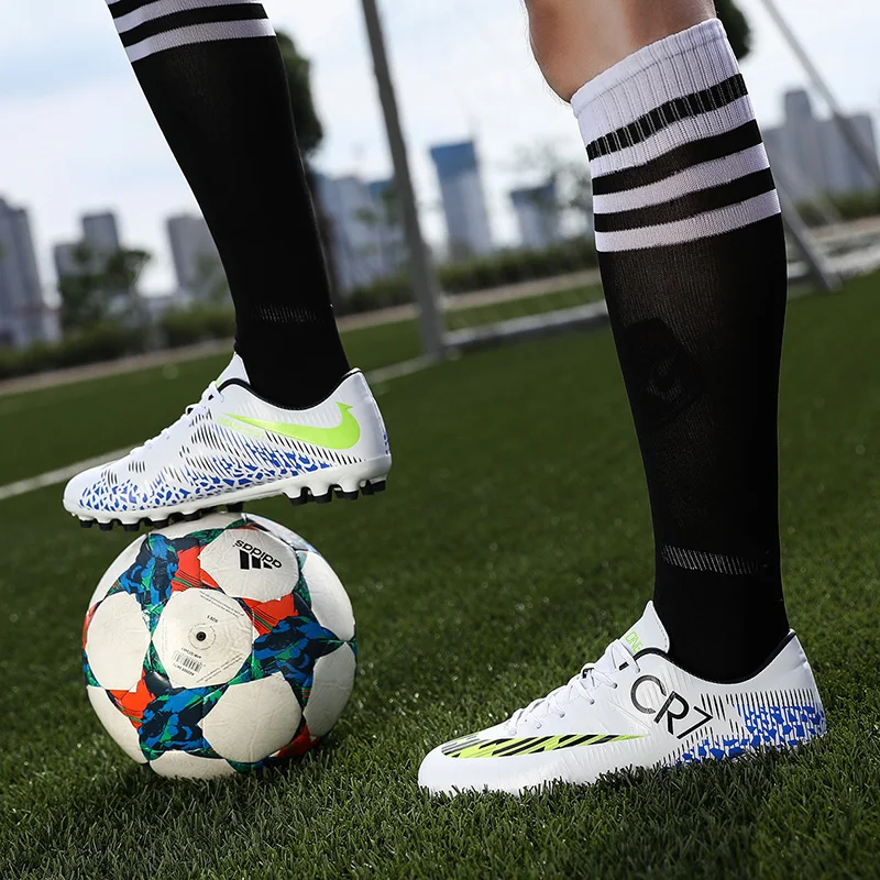 Футбольные бутсы для мужчин, школьников, студентов, тренировочные спортивные кроссовки, оригинальные удобные футбольные бутсы, футбольная обувь