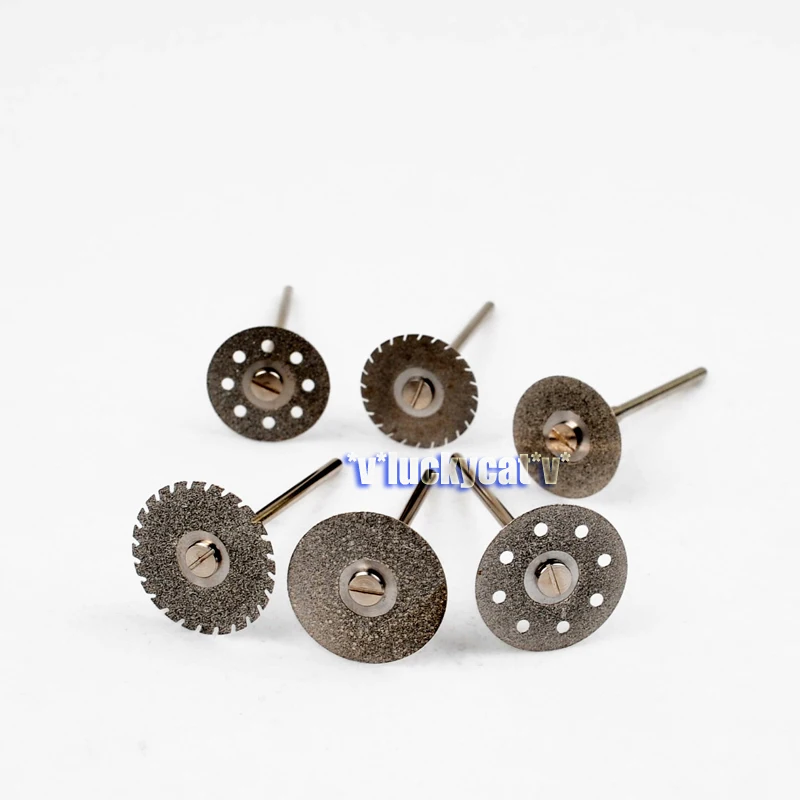 

18Pcs Dental Diamond Polishing Wheel Saw Disc Rotary ToolWith 18Pcs Shank Mandrel