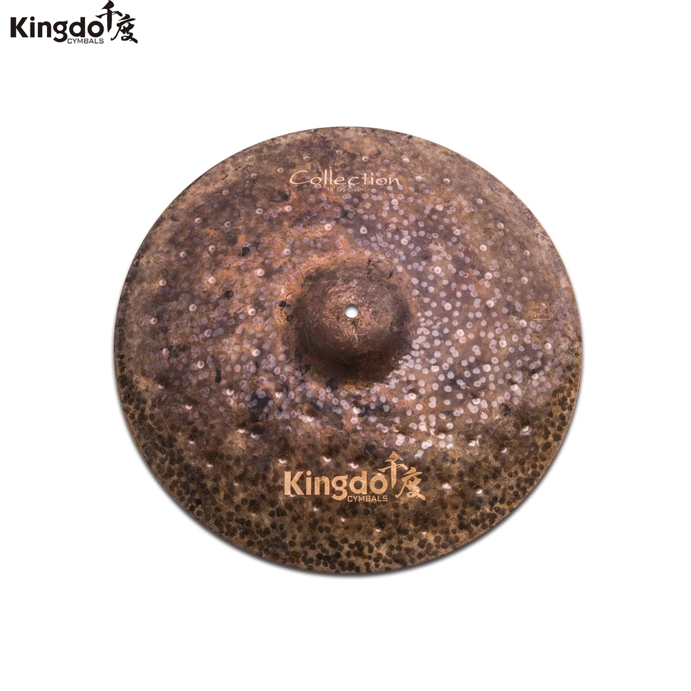 Тарелка для барабанов Kingdo B20 ручной работы серии Dry 18 дюймов | Спорт и развлечения