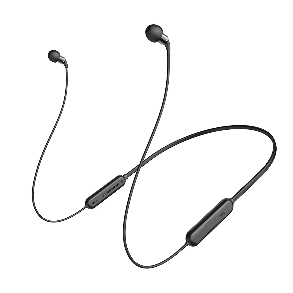 Черный Беспроводные Bluetooth наушники-вкладыши для iPhone samsung huawei LFX-ING - Цвет: Черный