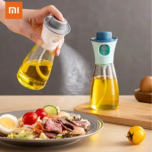 Xiaomi Youpin  Press Spray Food Oil Control Kitchen Set Oil Dispenser Olive Oil Glass Spray Oil Sprayer Air Pressure Oiler