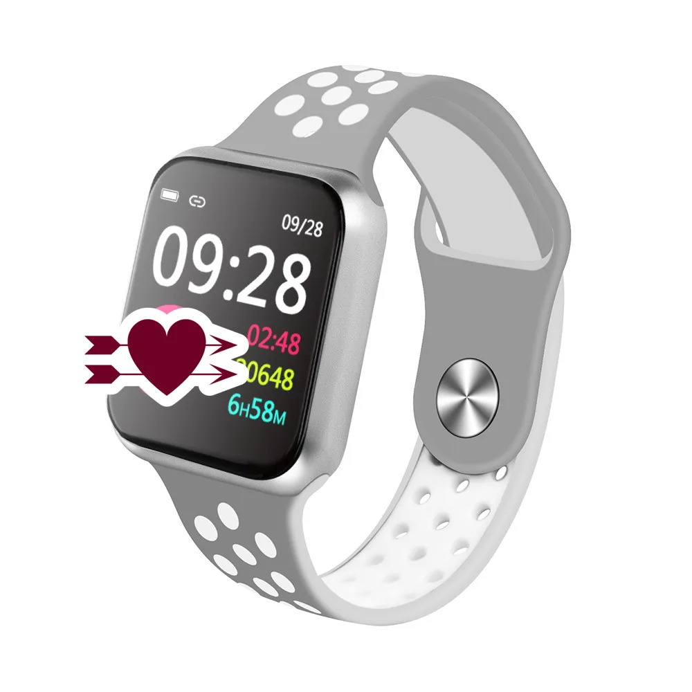

smart watches F9 watch IP67 Waterproof 15 days long standby Heart rate Blood pressure Smartwatch Support IOS Android PK s226