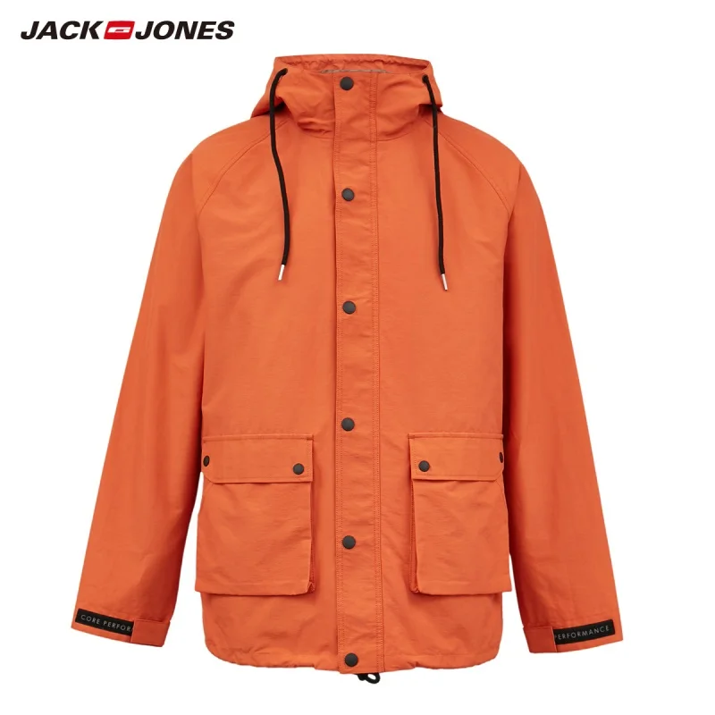 JackJones Мужская парка пальто комфорт флисовая подкладка куртка мужская одежда 219309515