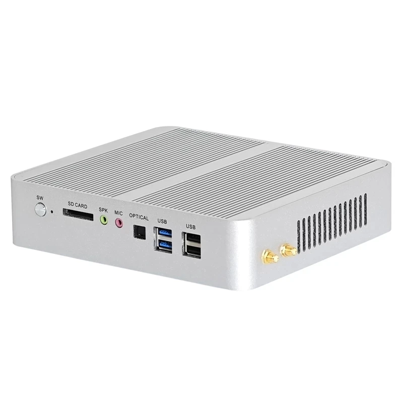 Newest Mini PC Intel Core i7 1065G7 i5 1035G4 Win1dows 10 M.2 SSD 4K 2xHDMI2.0 2xLAN SD Optical SPDIF 8*USB Desktop Computer | Компьютеры