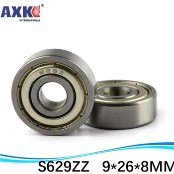 

500pcs free shipping SUS440C environmental corrosion resistant stainless steel deep groove ball bearings S629ZZ 9*26*8 mm