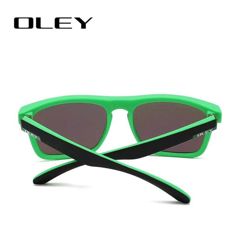 Модные мужские солнцезащитные очки от OLEY, поляризованные солнцезащитные очки, мужские классические дизайнерские зеркальные очки с логотипом под заказ, с фирменной коробкой