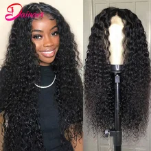 Peruvian Kinky Curly Human Hair Lace Wig Pre Plucked For Black Women Kinky Curly Wig  Virign Hair Lace Front Human Hair Wigs