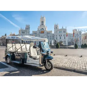 

Electric tuk-tuk tour: from historic center to Salamanca District (90 min)